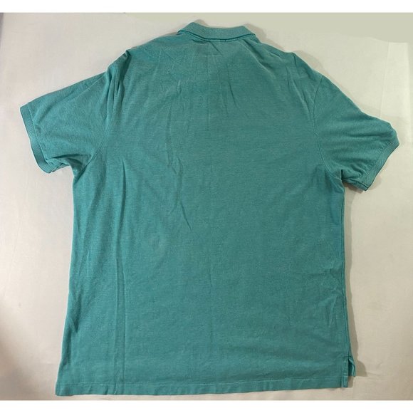 Men's Cremieux Classics Polo Shirt Size XL Striped Short Sleeve Blue Collared - Picture 7 of 7